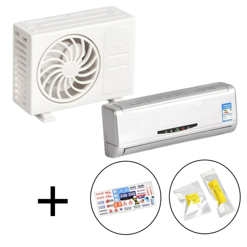 Solar Powered Car Vent Cooling Fan For Dashboard Air Circulation 7