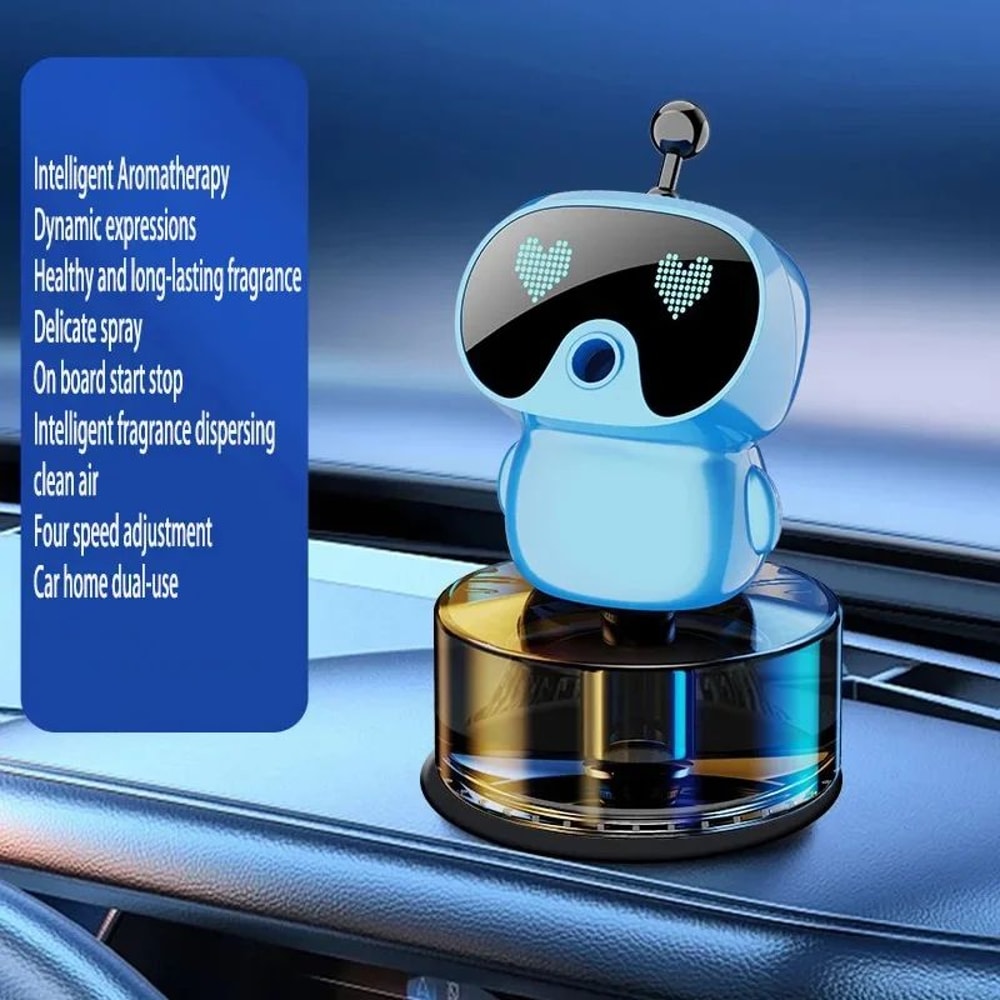 AI Smart Car Aroma Diffuser Rechargeable Car Air Freshener With Adjustable Scent Control 19