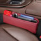 Luxury Leather Car Seat Gap Organizer Pocket For Phones Keys Essentials 4