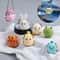 Handmade Crochet Animal Car Hanging Decor Duck Frog Rearview Mirror Charm 0