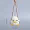 Handmade Crochet Animal Car Hanging Decor Duck Frog Rearview Mirror Charm 2