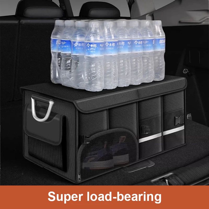 SEAMETAL 110L Car Trunk Organizer Foldable Waterproof Storage Box For Camping Travel Everyday Use 4
