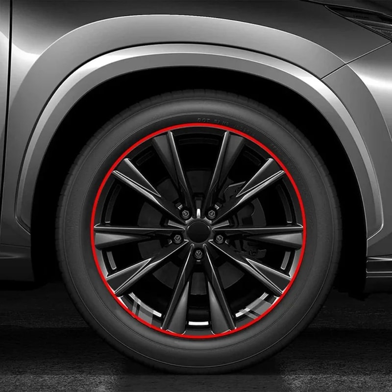 Universal 8M Car Rim Protector And Wheel Edge Protector Strip 4