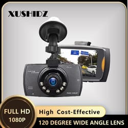 xushidz q02 1080p dash camera with night vision and loop recording