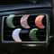 Pink Crystal Moon Car Air Freshener Vent Clip Diffuser For Stylish Car Interiors 0