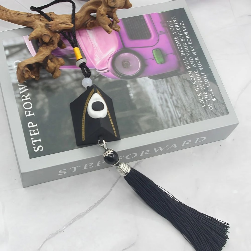 Islamic Car Mirror Hanger Ramadan Eid Muslim Car Decor Charm 9