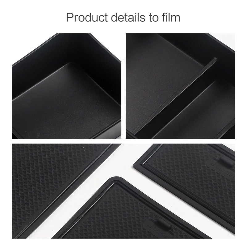 BYD Dolphin Center Console Organizer Tray Custom Lower Storage Box 3