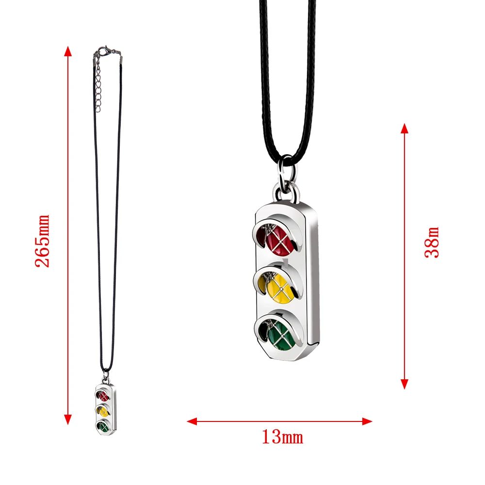 Classic Traffic Light Rear View Mirror Pendant 1