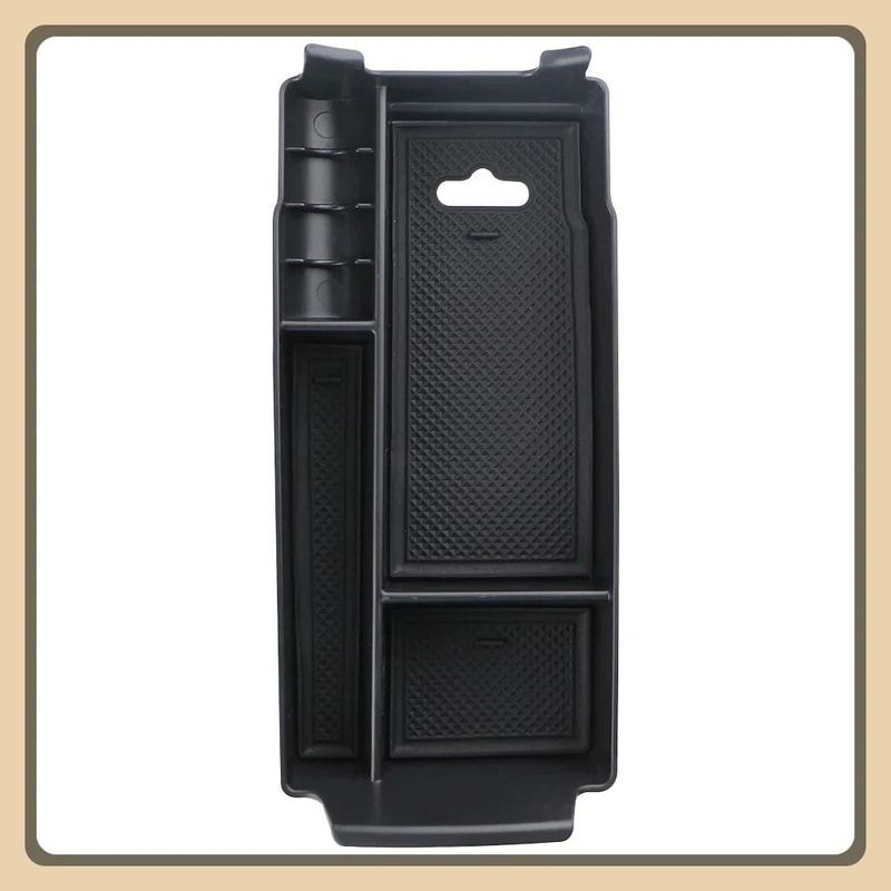 MercedesBenz Center Console Organizer Tray For GLB GLA CLA AClass Hidden Armrest Storage Box Inse 3