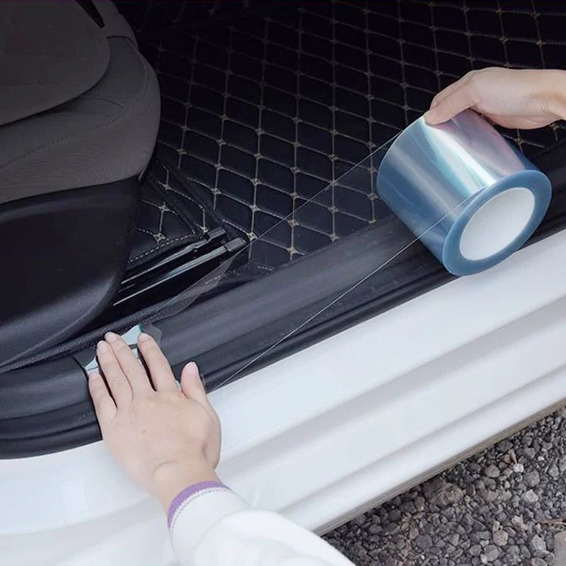 Black AntiScratch Car Paint Protection Film 1