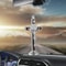 FaithGuard Metal Jesus Car Crucifix Dashboard Ornament 1