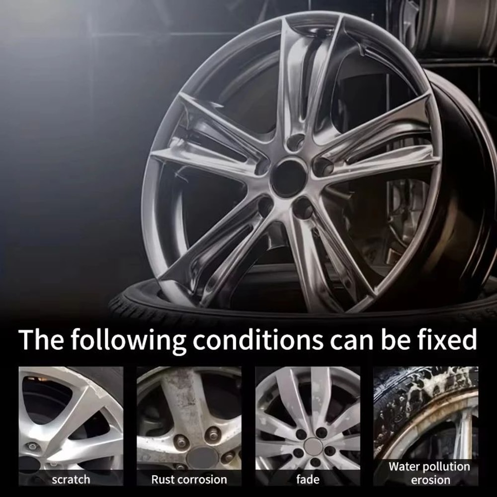 Alloy Wheel Scratch Repair Paste For Car Rim Touch Ups 2