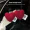 Heart Plush Car Seat Hooks For Bags Purses Backseat Organization 0