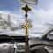 Guardian Cross Jesus Car Hanging Pendant For Rear View Mirror 0