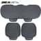 DriveGuard Premium Car Seat Covers Universal PU Leather Seat Protectors For Cars SUVs Trucks 0