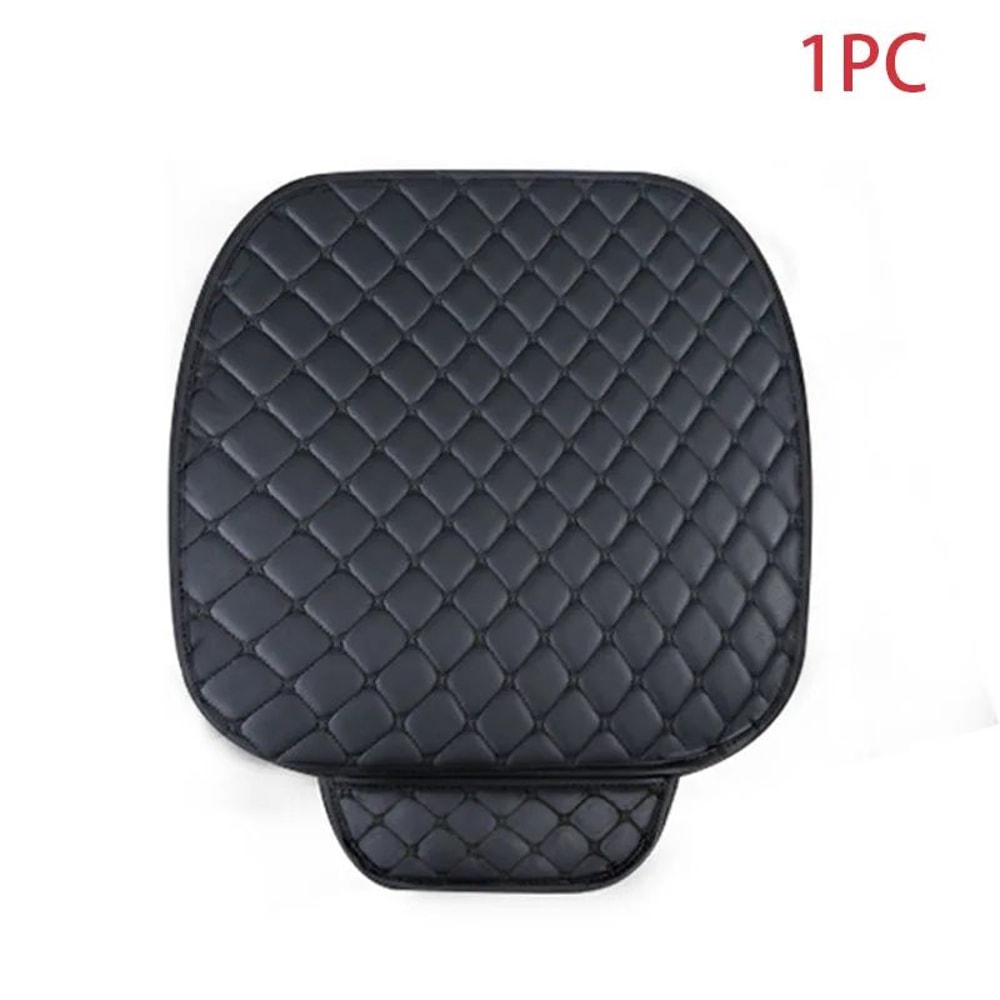 DriveGuard Premium Car Seat Covers Universal PU Leather Seat Protectors For Cars SUVs Trucks 6