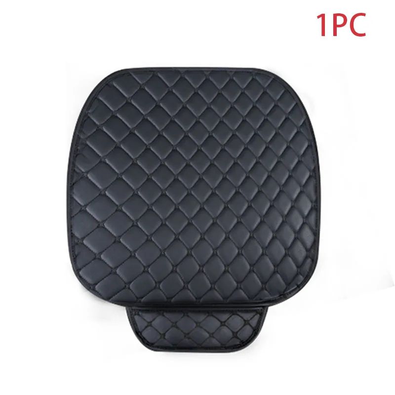 DriveGuard Premium Car Seat Covers Universal PU Leather Seat Protectors For Cars SUVs Trucks 6