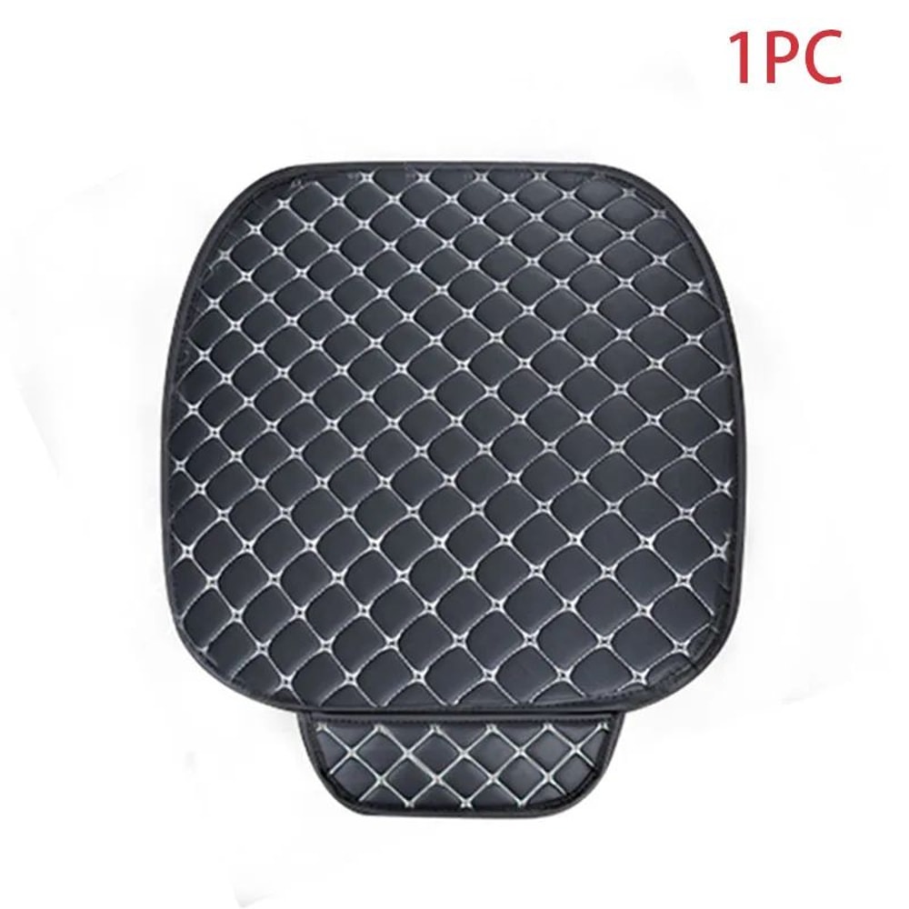 DriveGuard Premium Car Seat Covers Universal PU Leather Seat Protectors For Cars SUVs Trucks 8