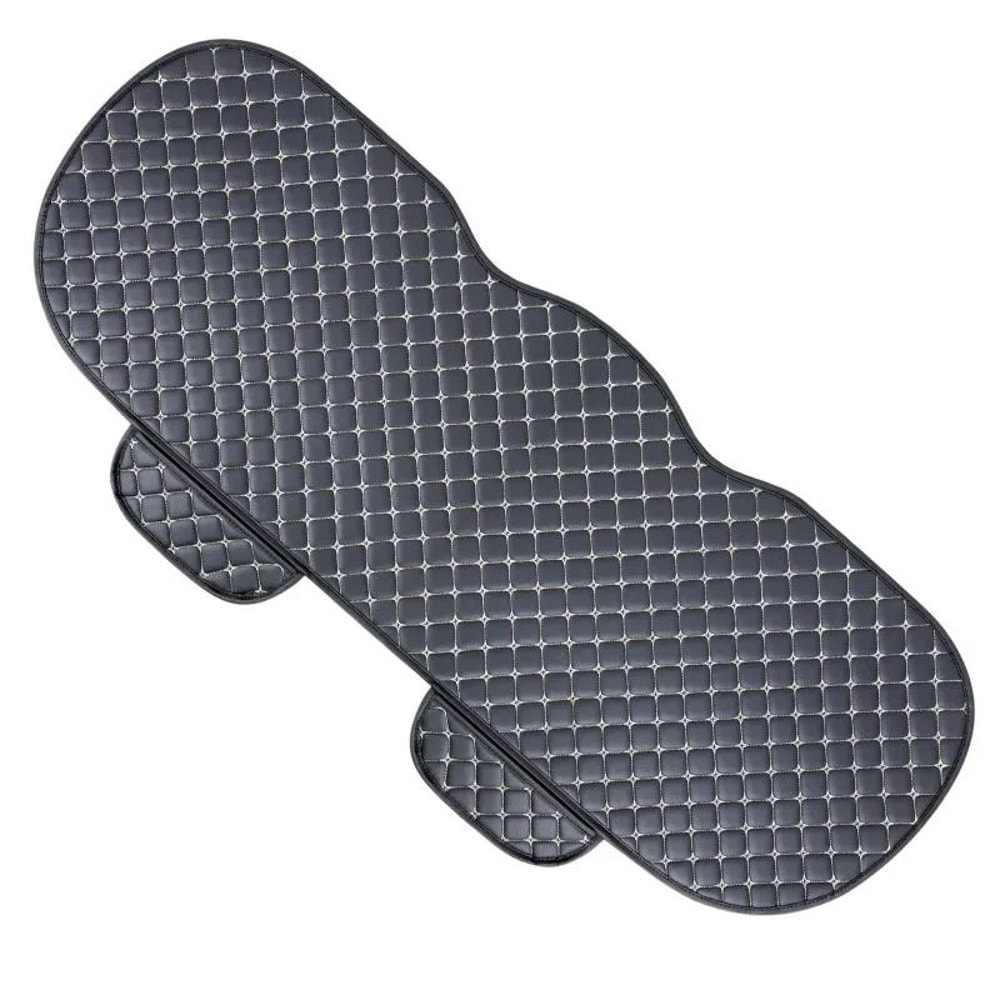 DriveGuard Premium Car Seat Covers Universal PU Leather Seat Protectors For Cars SUVs Trucks 11