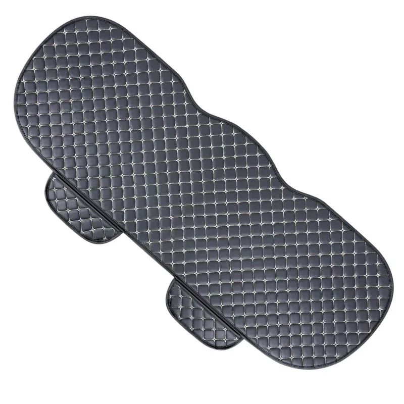DriveGuard Premium Car Seat Covers Universal PU Leather Seat Protectors For Cars SUVs Trucks 11