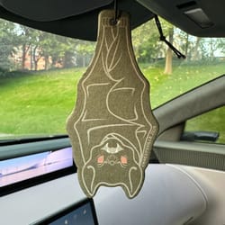 hanging bat aromatherapy car air freshener pendant