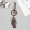 Boho Dream Catcher Car Hanging Ornament With Feather Tassels For Rearview Mirror Decor 1