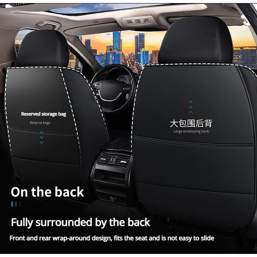 ComfortShield Universal Leather Car Seat Cover 21