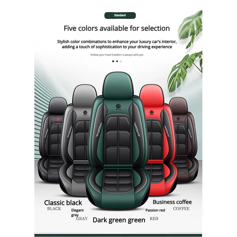 ComfortShield Universal Leather Car Seat Cover 11