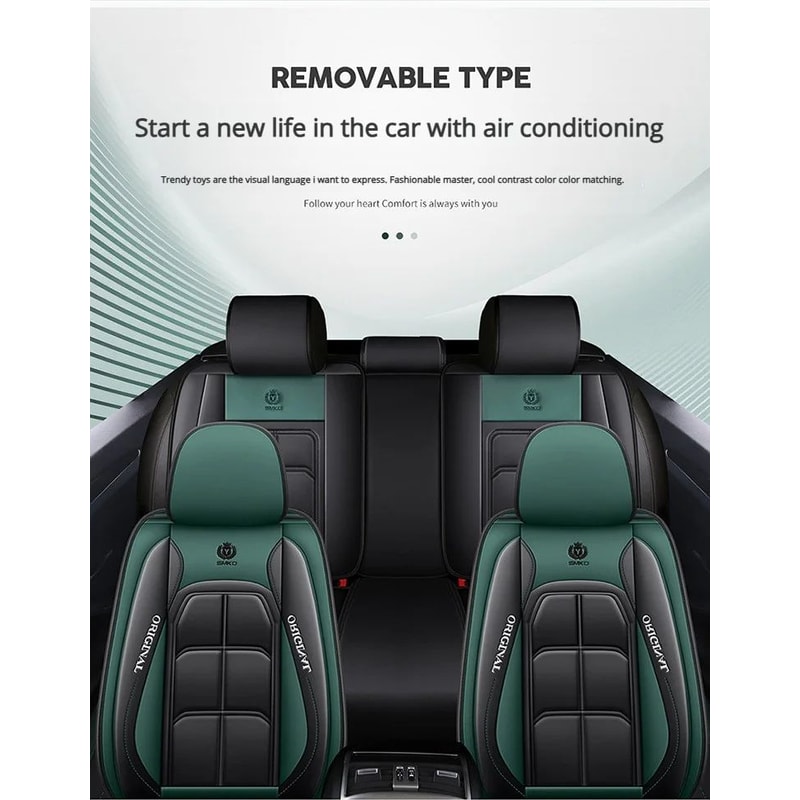 ComfortShield Universal Leather Car Seat Cover 14