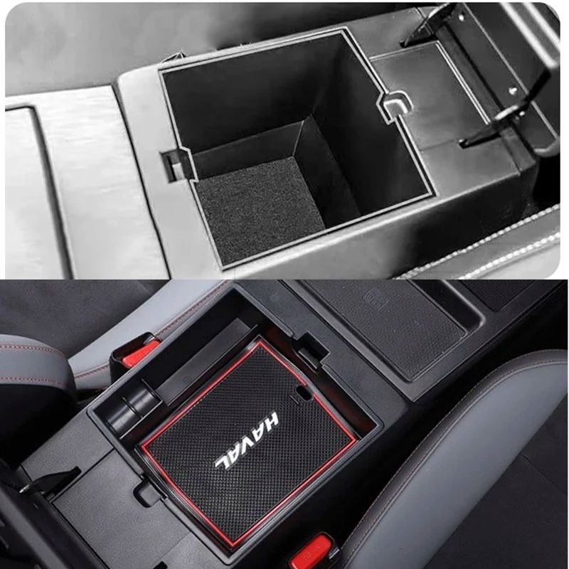 Haval Jolion Armrest Storage Box Center Console Organizer Tray 2