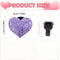 2Pack Heart Car Air Freshener Crystal Car Vent Clip Decor 4