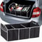 Foldable Waterproof Car Trunk Organizer With 3 Compartments For SUVs Trucks Sedans 0