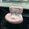Labubu Car Seat Mini OB11 Doll Display For Cute Car Decor 7