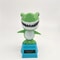 Solar Shark Bobblehead Car Dashboard Decor 1