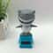 Solar Shark Bobblehead Car Dashboard Decor 6