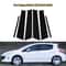 Glossy Car Pillar Post Stickers For Peugeot Citroen Window Trim 9