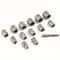 14Piece Bolt Extractor Set With Impact Socket Case For Stripped Rusted Nuts 3
