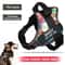 Personalized Adjustable Nylon Dog Vest Harness 0