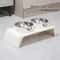 ComfortLift Elevated Dog Bowls With Stainless Steel Double Feeder 7