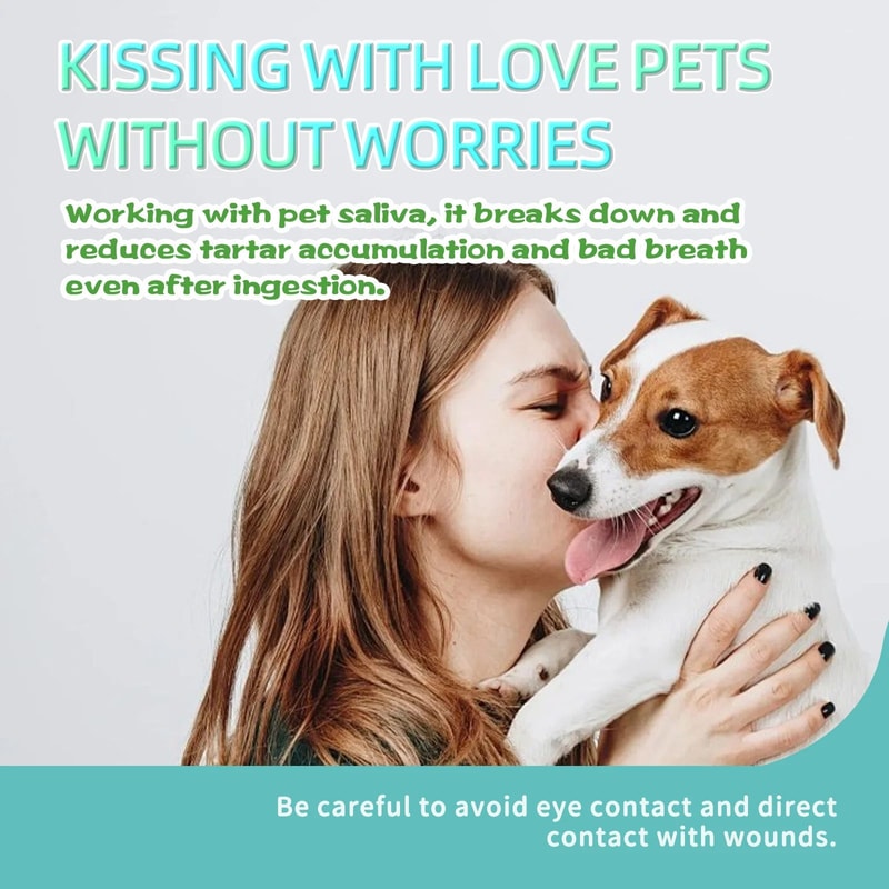 FreshMint Pet Dental Powder For Dogs Cats 5