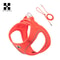 Reflective Adjustable Dog Harness Leash Set For Small Medium Dogs And Cats 11