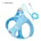 Reflective Adjustable Dog Harness Leash Set For Small Medium Dogs And Cats 16