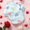 Cozy Heart Print Flannel Dog Vest For Small Dogs 1
