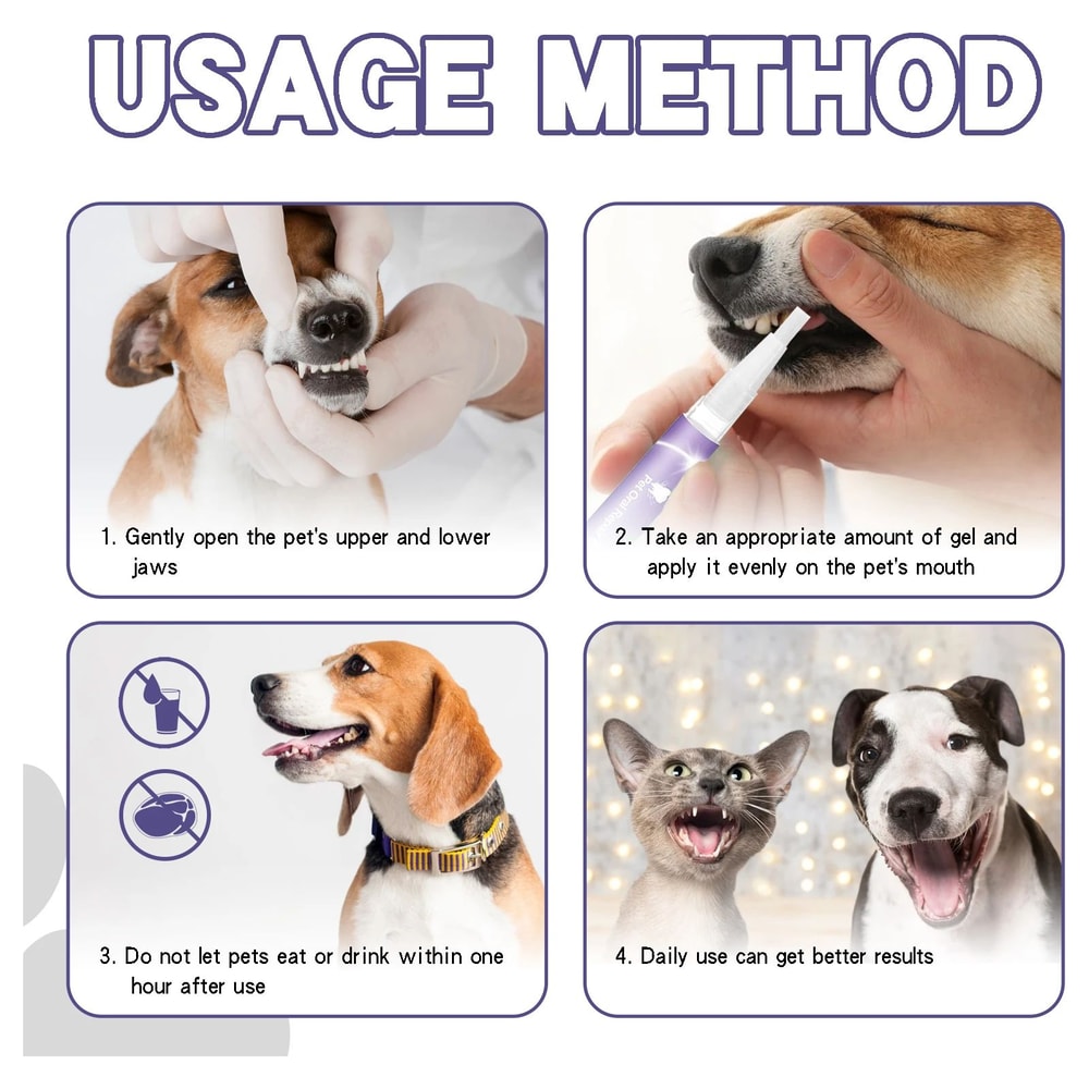 FreshSmile Pet Dental Gel Pen For Dogs And Cats 5