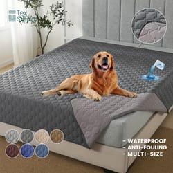 reversible waterproof dog bed cover and sofa protector blanket
