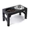 Adjustable Elevated Dog Feeder With Stainless Steel Bowls For Small Large Dogs 7