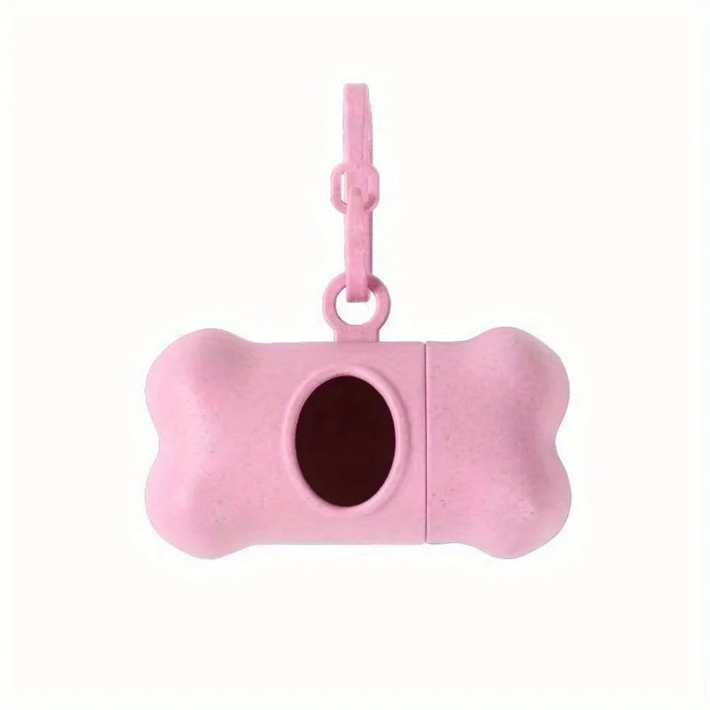 Bone Buddy Dog Poop Bag Holder With Leash Clip 4