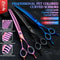 Precision 7Inch JP440C Curved Dog Grooming Scissors 0