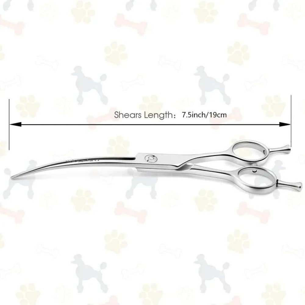 Professional Curved Dog Grooming Scissors For Precision Pet Trimming 5
