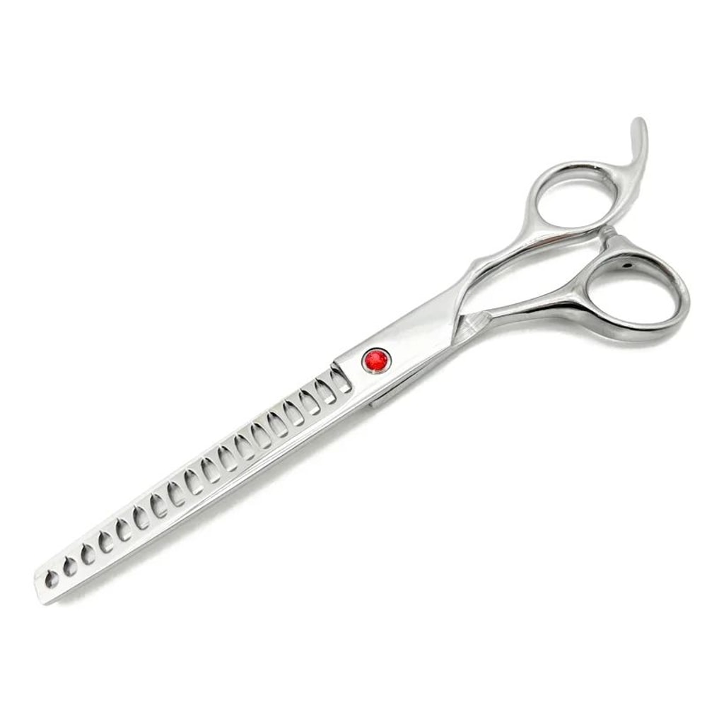 Professional Pet Grooming Scissors For Dogs Cats 7 Curved Chunking Shears 8